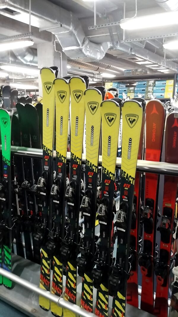 P00563 Rossignol React RTX FIBER 1×156, 1×156, 1×163, 1×170, 1×170, 1×177